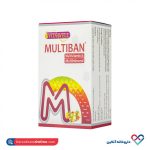 کپسول مولتی ویتامین مینرال مولتی بان ویتاول 30 عددی